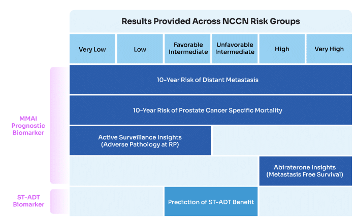 בדיקת ArteraAI Prostate מספקת מידע אישי ומדויק על סרטן הערמונית, ועוזרת להתאים את הטיפול לכל מטופל באופן חכם ומאוזן